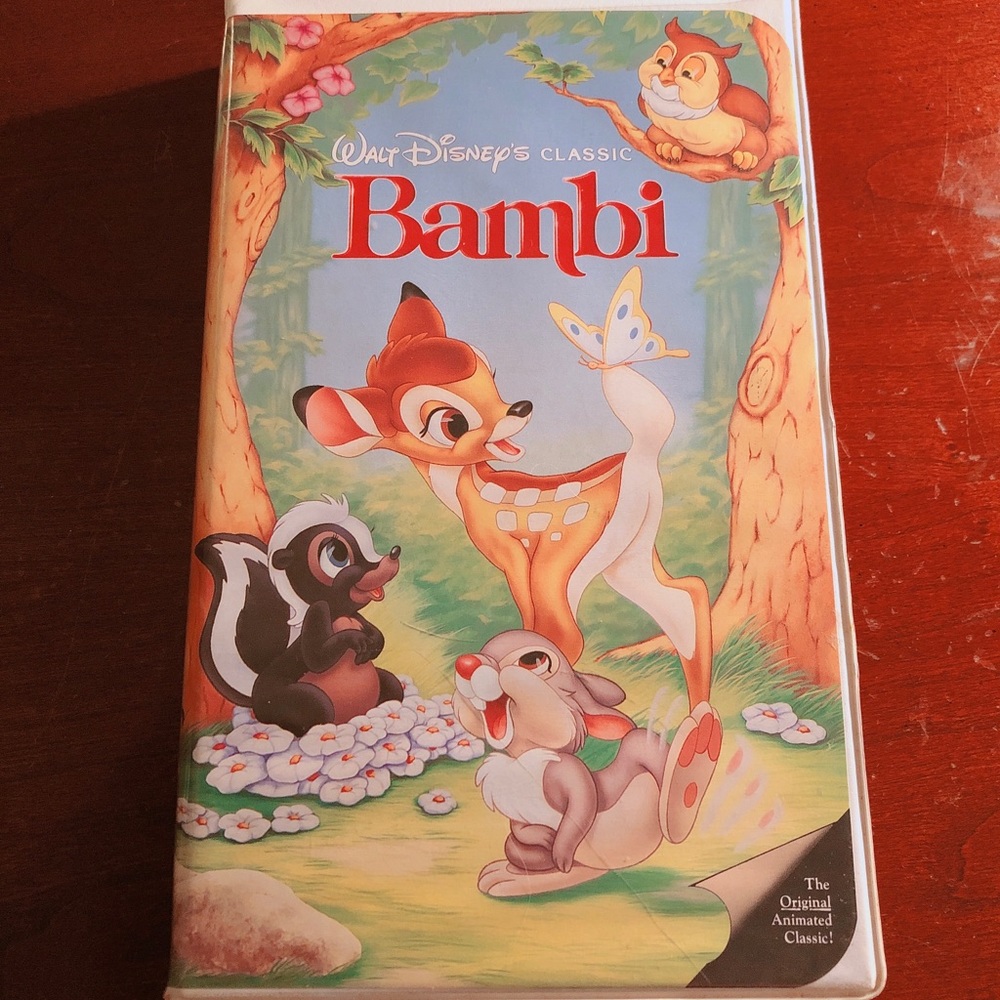 Walt Disney’s Black Diamond Classic Bambi VHS